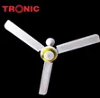 Tronic Ceiling Fan 56" - White and Gold - 1