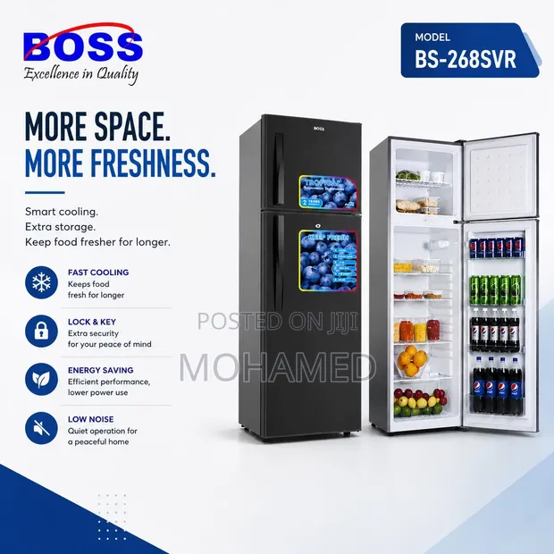 Boss Fridge BS-268SVR - 1