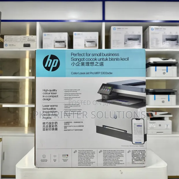 HP Color LaserJet Pro MFP 3303sdw Printer - 1