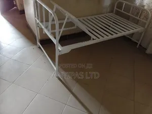 Hospital Bed - Metal Frame, Adjustable