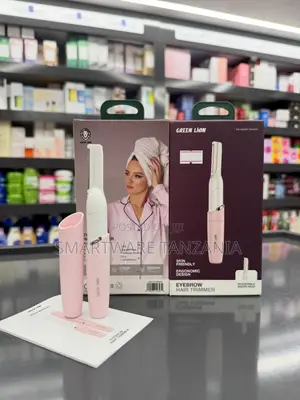 Green Lion Eyebrow Trimmer with Adjustable Razor Head - Pink