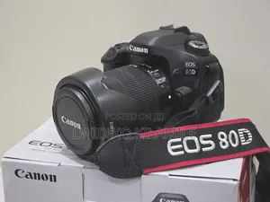 Canon EOS 80D DSLR Camera - Mpya Kabisa