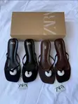 Zara Heeled Sandals - 4