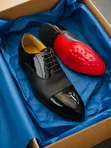 Viatu vya Oxford vya Wanaume vya Ngozi vya Clarks Design - 3