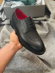 Viatu vya Oxford vya Wanaume vya Ngozi vya Clarks Design - 4