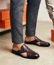 Viat Vya Fendi Design Mfumo wa Mules - Ngozi kwa Wanaume - 2
