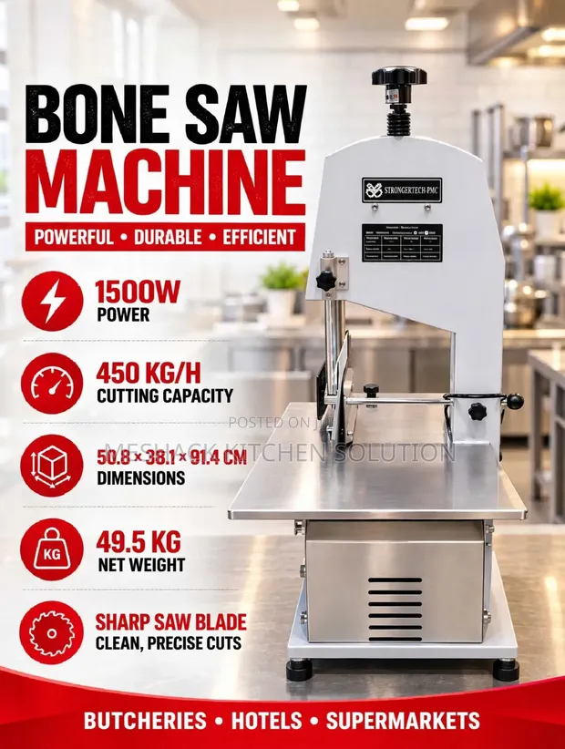 Bone Saw Machine 450kg/H - 1