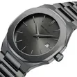 Mini Focus Men's Quartz Watch - Gray Stainless Steel - 2