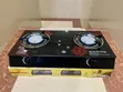 Yimo Gas Cooker 2 Burners Glass Top - 2