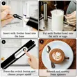 RAF Electric Milk Frother with 2 Attachments - 2