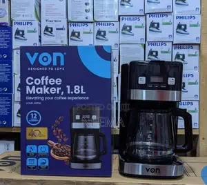 VonShef 1.8L Electric Coffee Maker