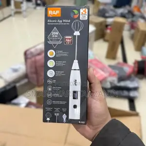 Raf 3-Speed Rechargeable Handheld Mixer