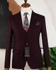 Men's Maroon Suit - Brand New - 2