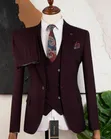 Men's Maroon Suit - Brand New - 4