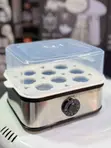 ORVICA Electric Egg Cooker ORM-9013, 1600W, Two-Tier - 2