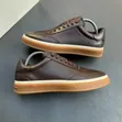 Men's Loro Piana Luxury Leather Low-Top Casual Sneakers - 2