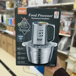 RAF Food Processor 5.0L, 600W, Stainless Steel