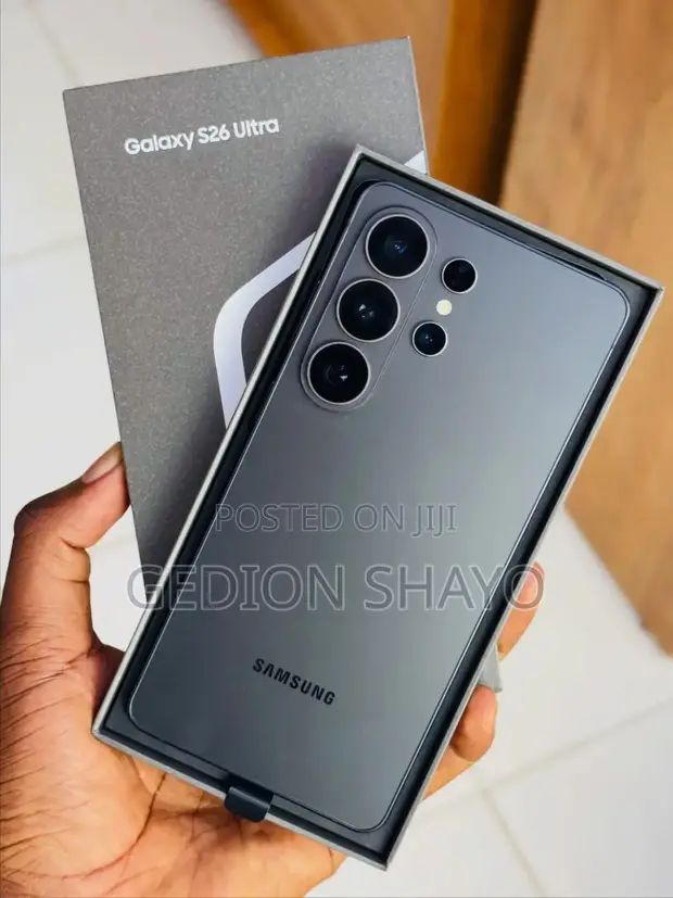 Samsung Galaxy S26 Ultra 5G 256GB Mpya Nyeusi - 1