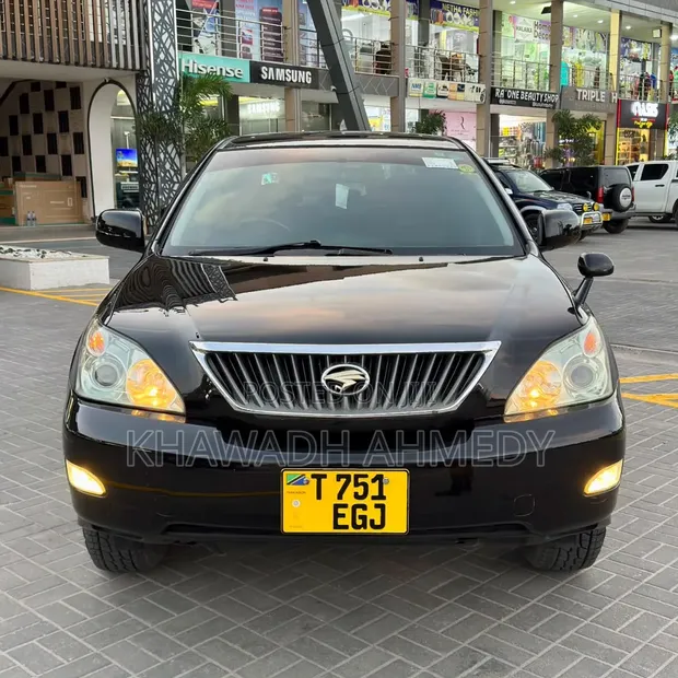 Toyota Harrier 2007 Nyeusi - 1