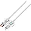 Porodo 4-in-1 High-Speed Charging Cable (USB to Lightning/Type-C) - 2