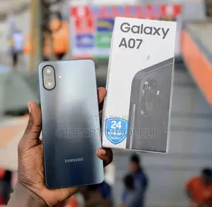 Samsung Galaxy A07 128GB Mpya Nyeusi