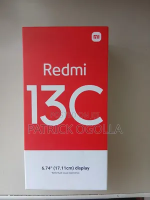 New Xiaomi Redmi 13C 256GB Black