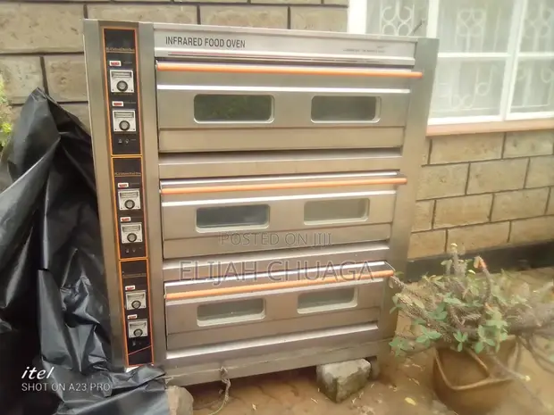 Caterina HS-EFM-36 3-Deck Oven ya Biashara ya Umeme - 1