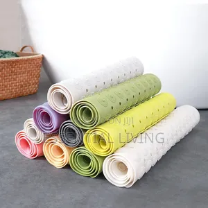 Non-Slip Shower Bath Mat with Foot Scrubber