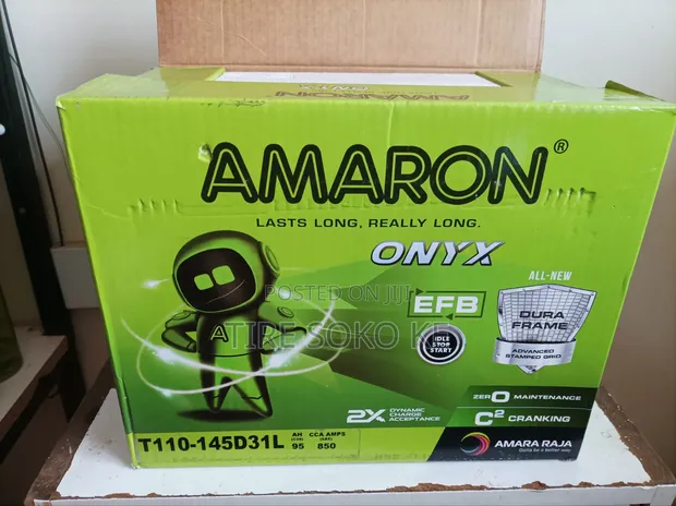 Amaron EFB T110 Battery for Mazda Start-Stop Diesel - 1