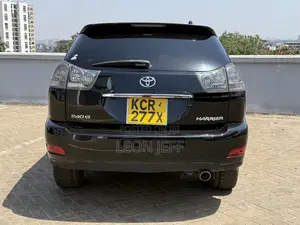 Toyota Harrier 2011 Nyeusi