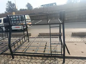 Metallic Double Decker Bed 4.5ft Up, 4ft Down