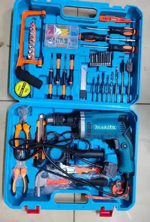 Makita Corded Electric Drill Set