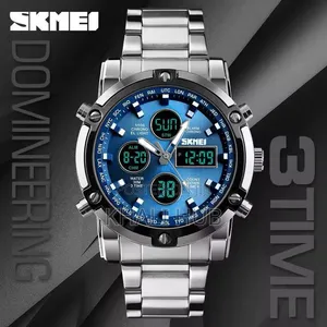 SKMEI Dual Time Gents Watch 1389