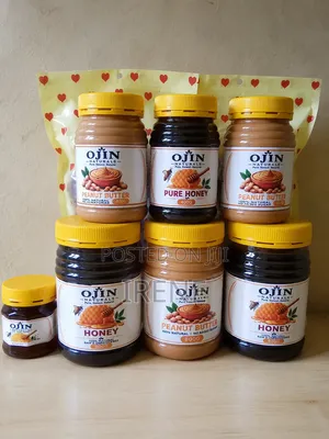 Ojin Naturals Siagi ya Karanga, Asali & Karanga Zilizokaangwa