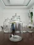 GE Glass Storage Jars - 3