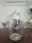 GE Glass Storage Jars - 4