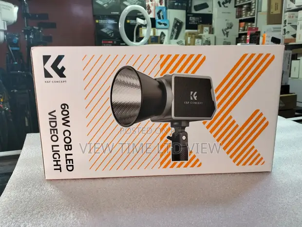K F Concept PL-60B 60W Portable Bi-Color COB Video Light - 1
