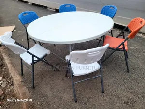 Folding Table and Chairs Set