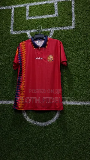 Spain Home 1994 Retro Football Jersey
