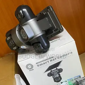 360° 4G Solar CCTV Camera with Triple Lens