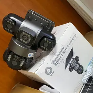 Full HD 360° Solar 4G Wireless Triple Lens CCTV Camera