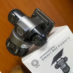 Wireless 4G Triple Lens Solar Security Camera Full HD 360° View