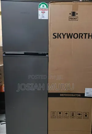 Skyworth 158L Double Door Refrigerator
