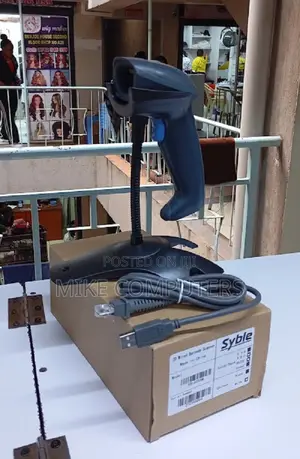 Syble XB-2055 Laser Barcode Reader with Stand