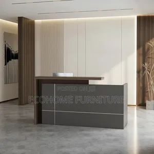 Reception Desk 1.6 Meters with Drawers