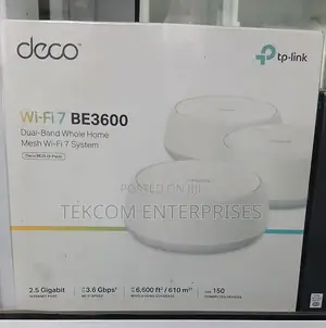 TP-Link Deco BE25 BE3600 Whole Home Mesh WiFi 7 System (3 Pack)