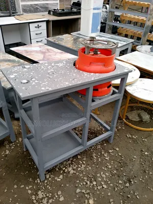 6 Kg Gas Kitchen Table Stand - Bubble Grey