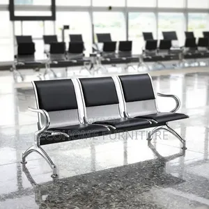 Office Chair; 3-Seat Waiting Chair