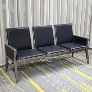 Office Chair; 3 Seater Link Chair Modern