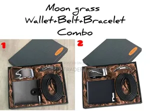 Seti ya Mkoba, Mkanda na Bangili ya Moon Grass